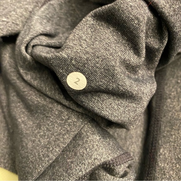 Lululemon still pants straight wide leg heathered charcoal - Picture 4 of 4